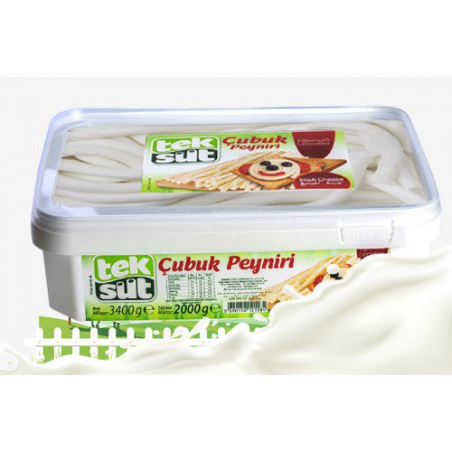 TEKSÜT ÇUBUK TAM YAĞLI ERİTME PEYNİRİ 2 KG