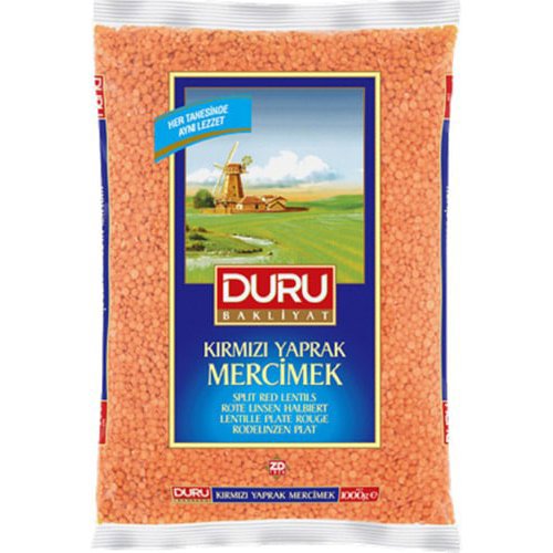 Duru Kırmızı Yaprak Mercimek 1kg
