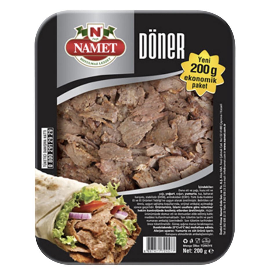 Namet Döner Dana Donuk 200gr
