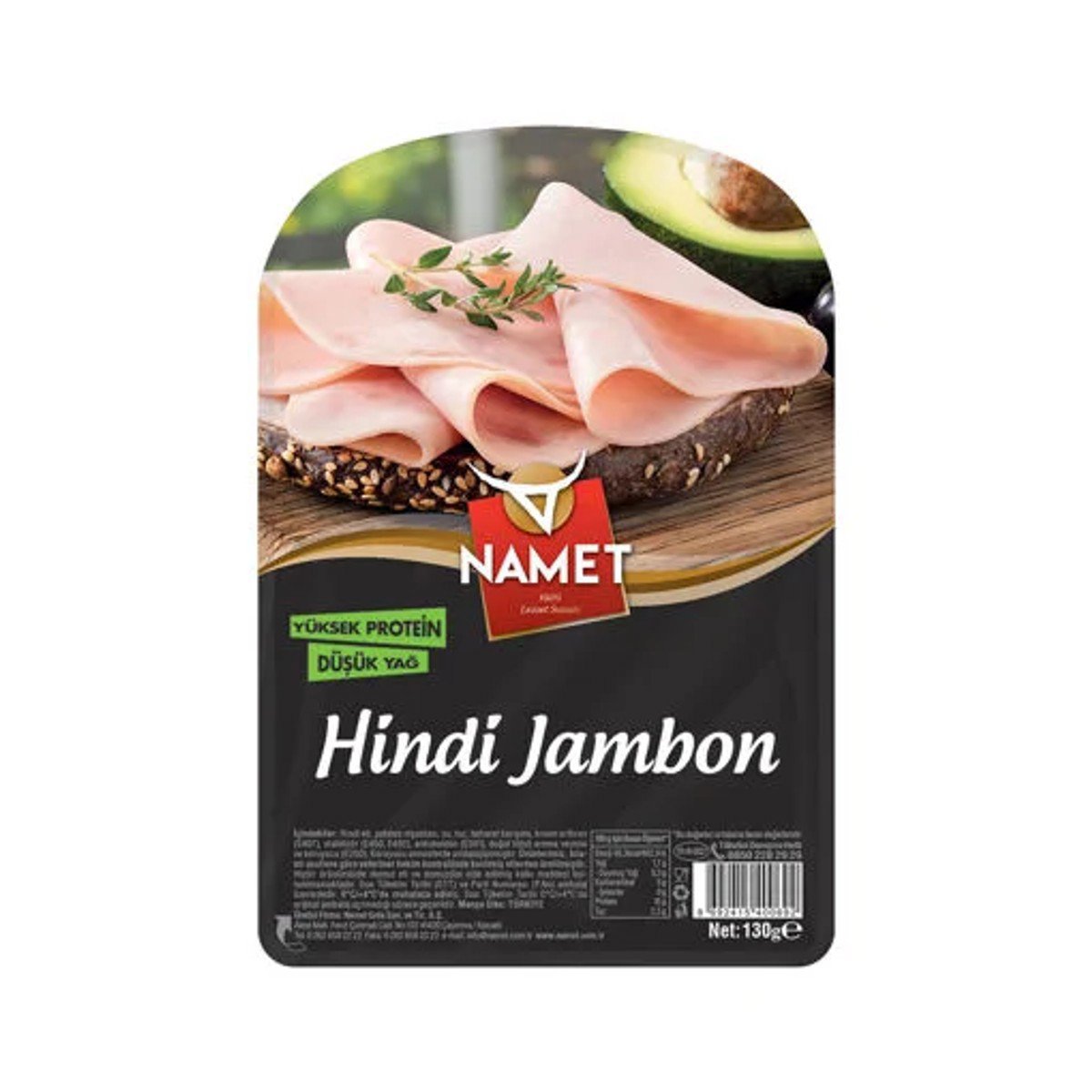 Namet Jambon Hindi Dilimli 130g