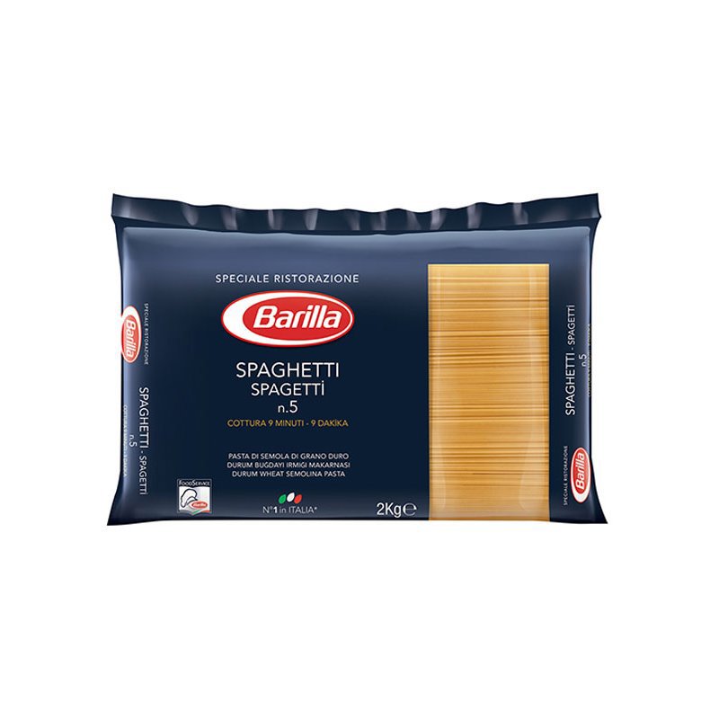 Barilla Makarna Spagetti n.5 2kg
