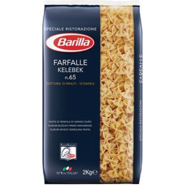 Barilla Makarna Kelebek / Farfalle 2kg