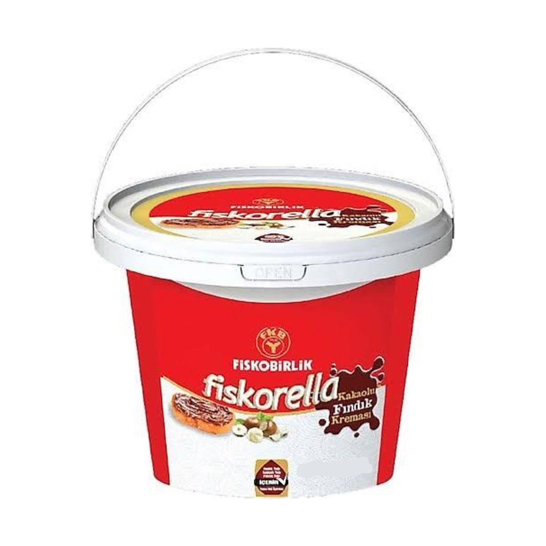 Fiskobirlik Fiskorella Kakaolu Fındık Kreması 5kg