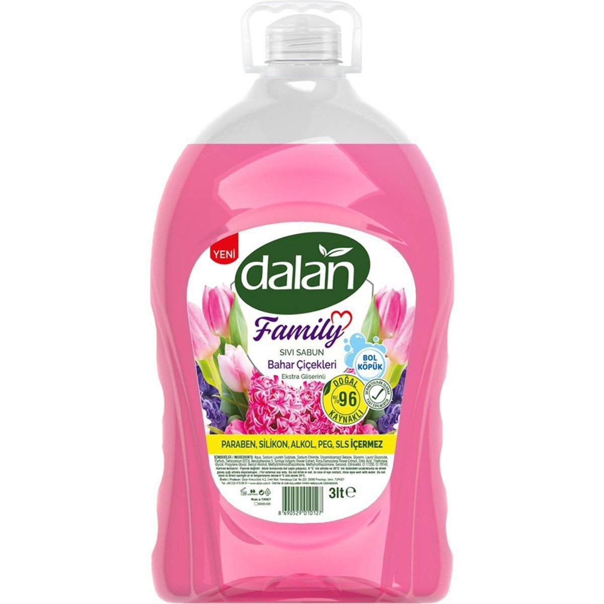 Dalan Family Sıvı Sabun 3L Bahar