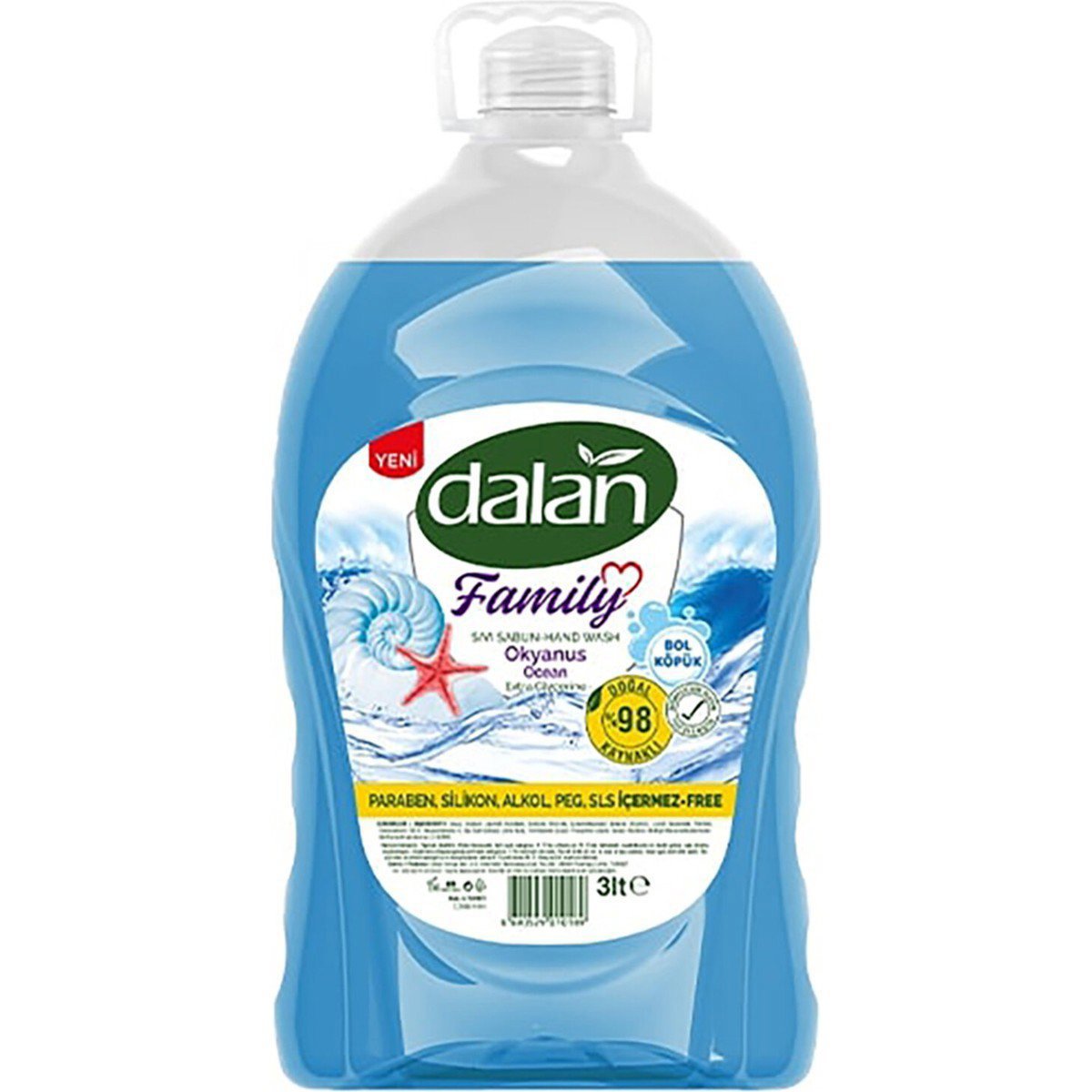 Dalan Family Sıvı Sabun 3L Okyanus