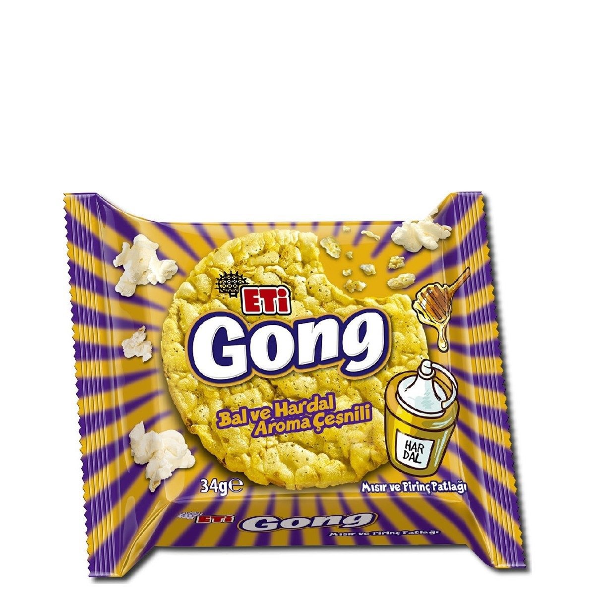 Eti Gong Ballı Hardallı 34g
