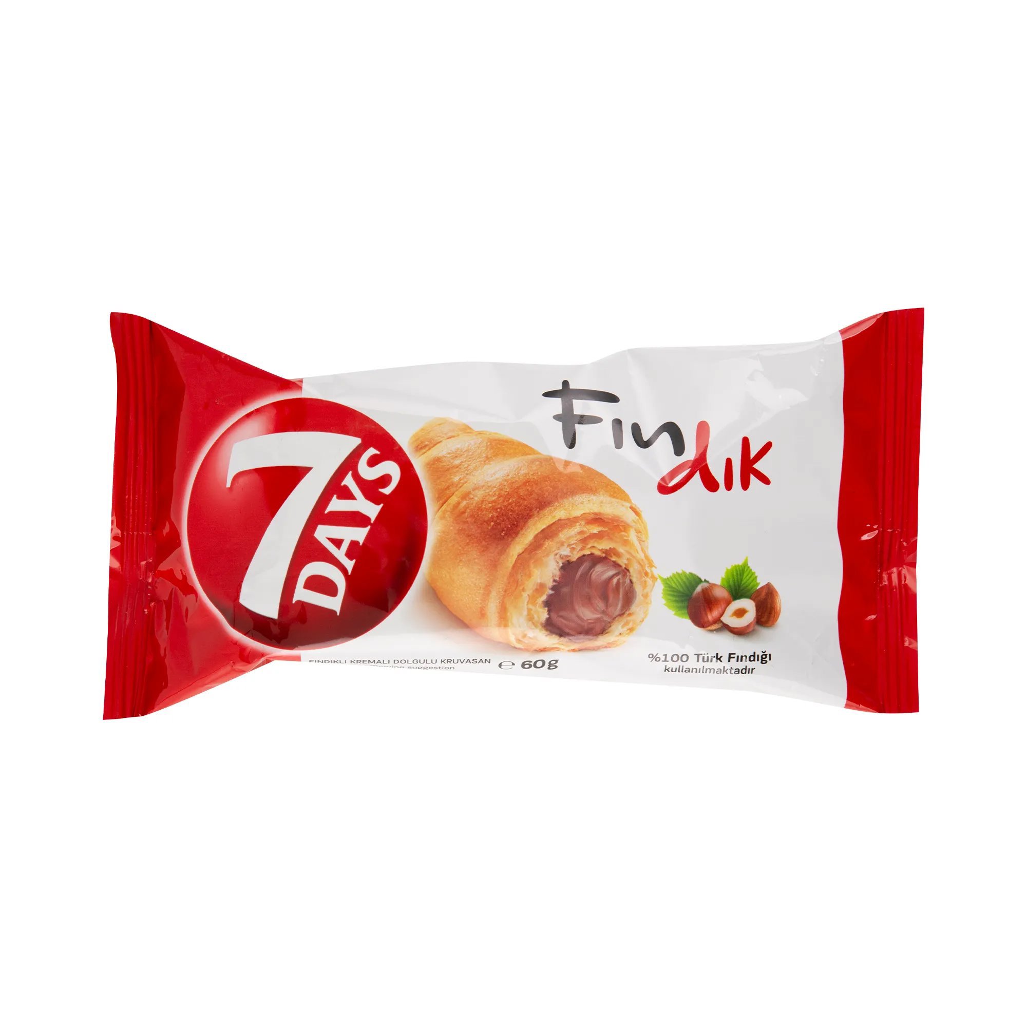 7 Days Croissant Fındık Kremalı 72gr