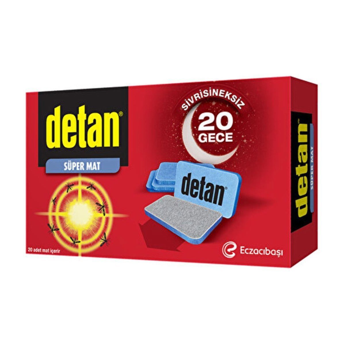 Detan Mat Tablet 20'li