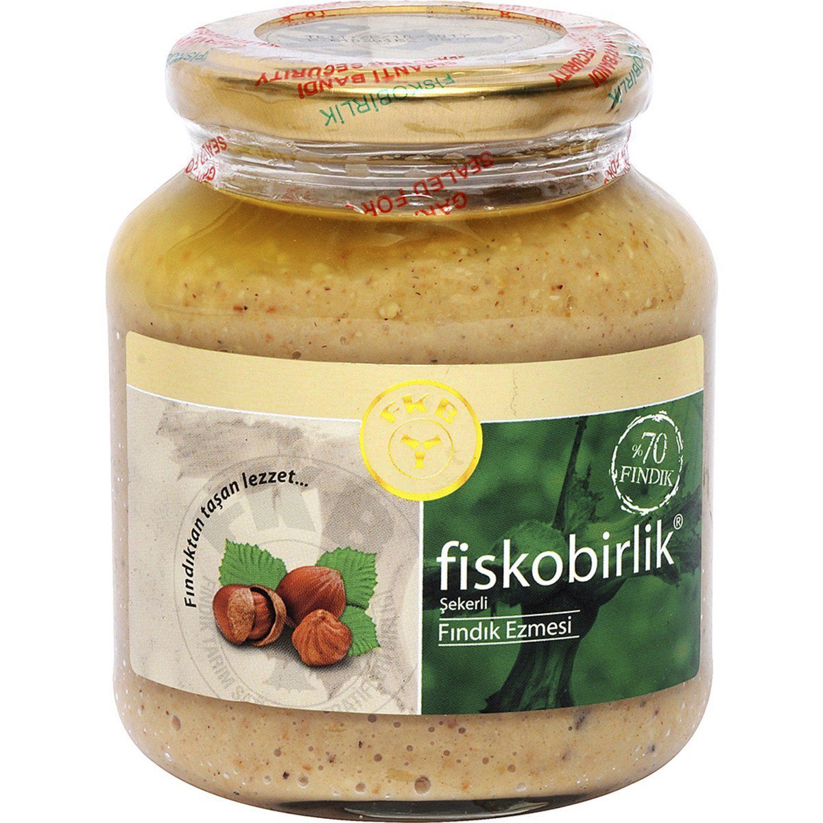 Fiskobirlik Fındık Ezmesi Şekerli 300gr