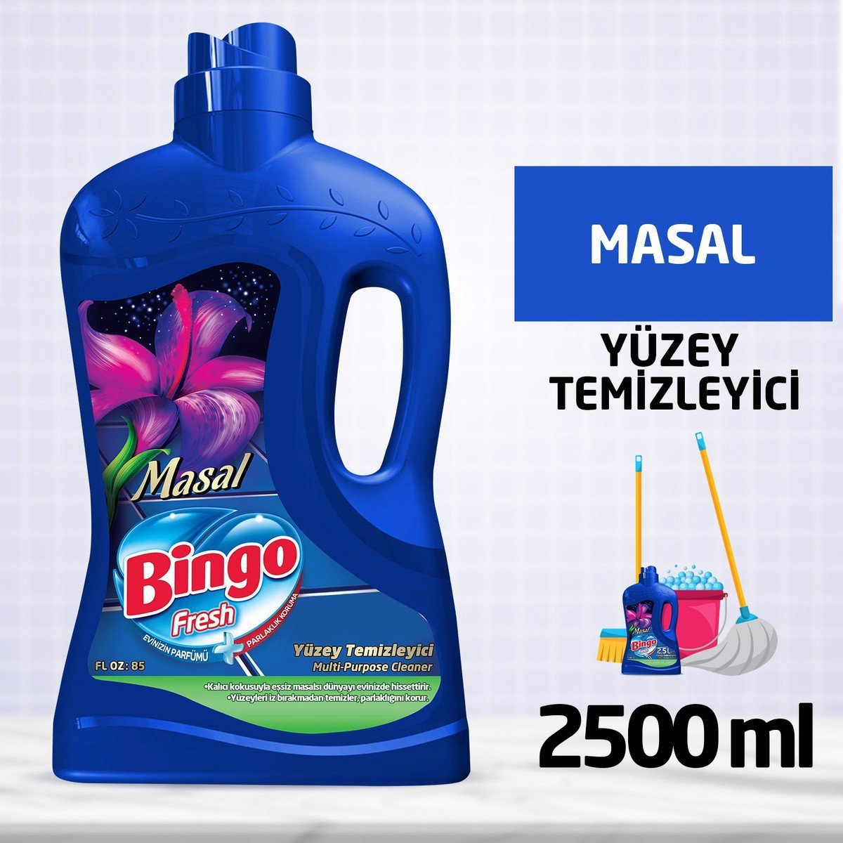 Bingo Yüzey Temizleyici Masal 2,5Lt