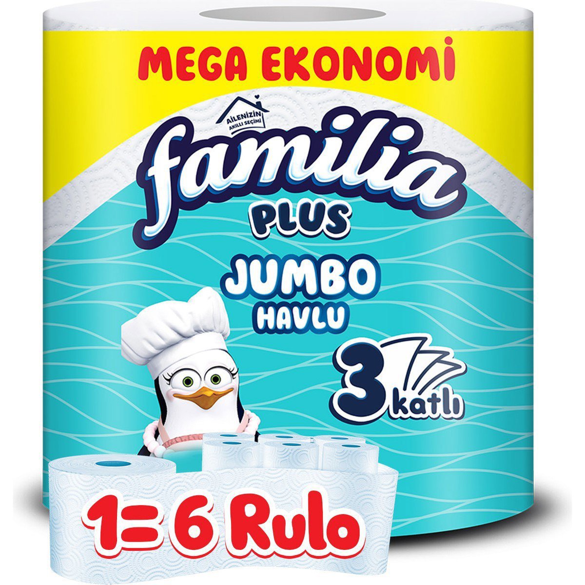 Familia Plus Havlu Jumbo 1=6