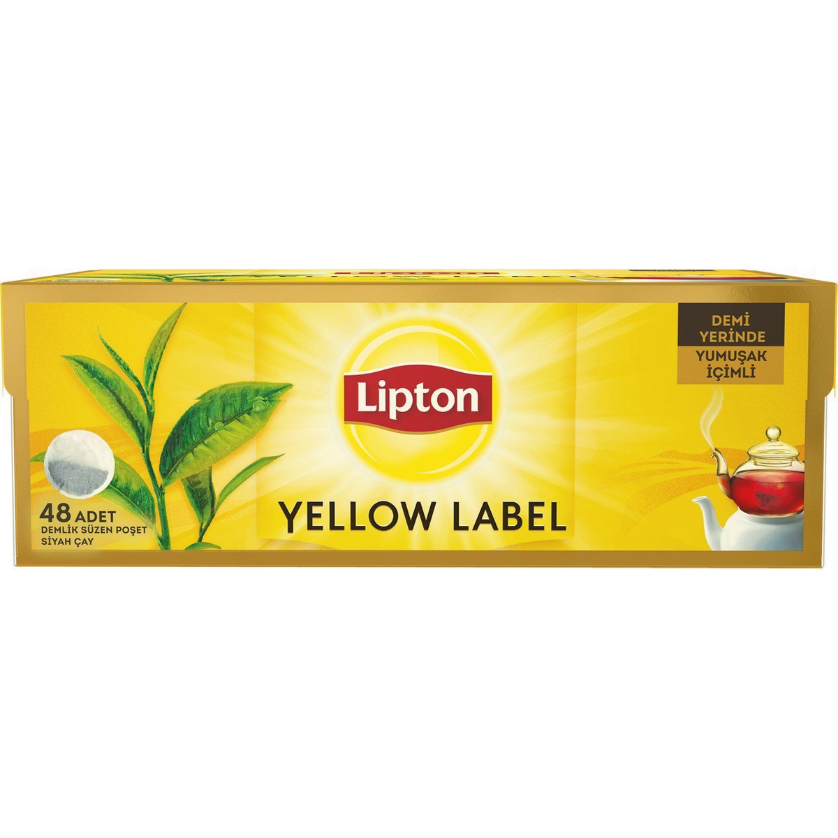 Lipton Demlik Poşet Çay Yellow Label 48'li