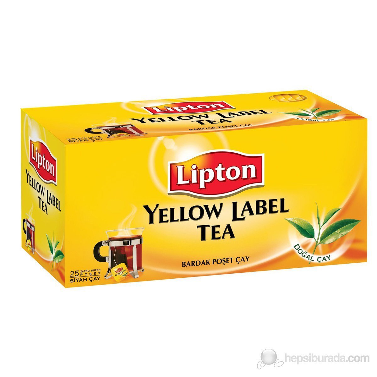 Lipton Bardak Poşet Çay Yellow Label 25'li