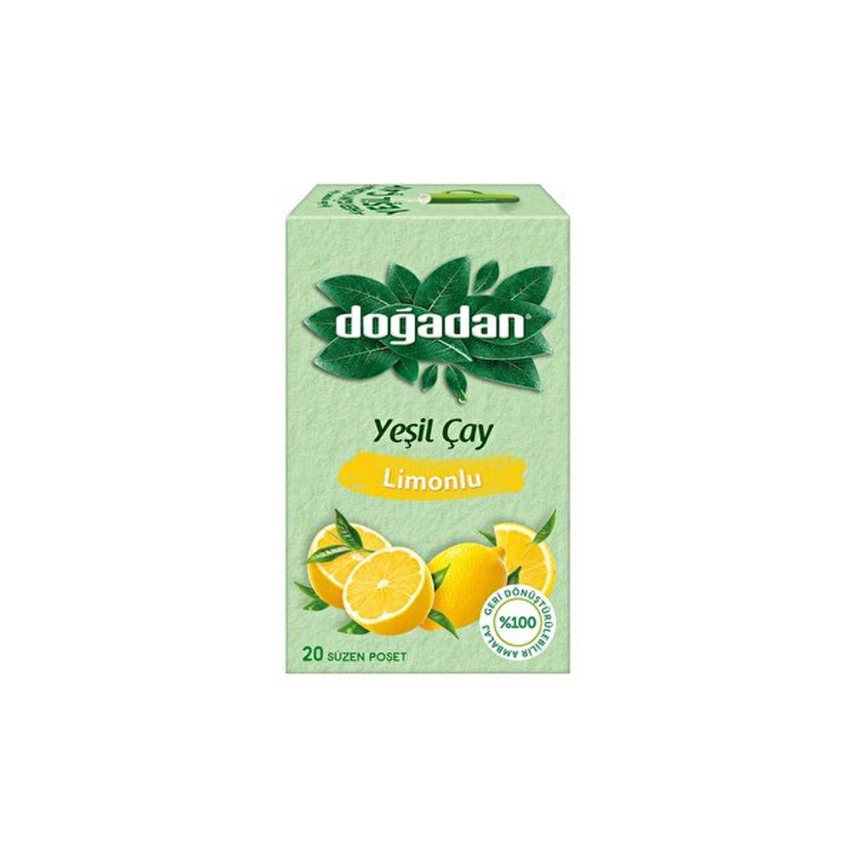 Doğadan Yeşilçay Limonlu 20'li