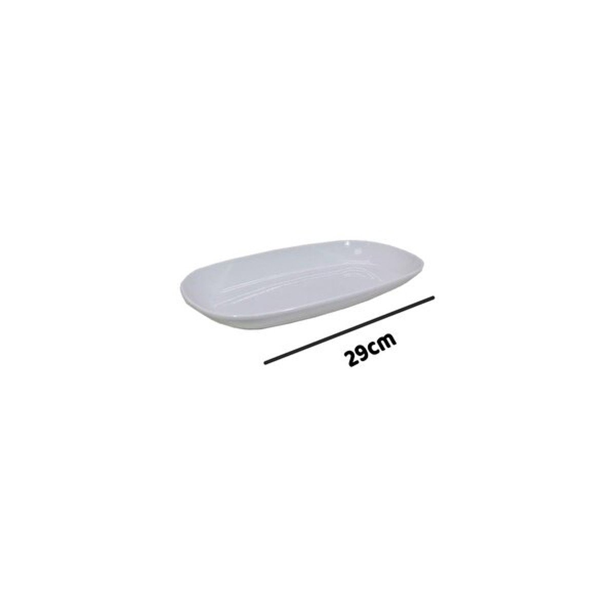 Akel Melamin Kayık Tabak 29cm 082
