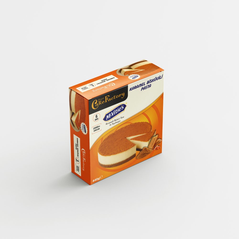 2F FROZEN CAKE FACTORY MCV BİSKÜVİLİ PASTA 440gr (x6)