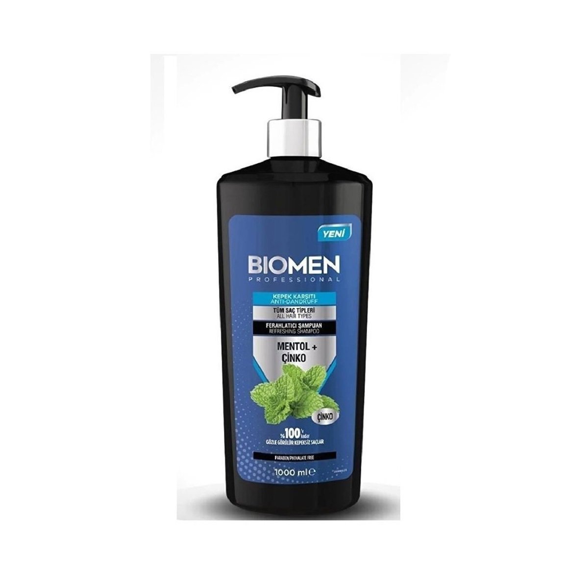 Biomen Şampuan Kepek Karşıtı-Mentol 1000ml