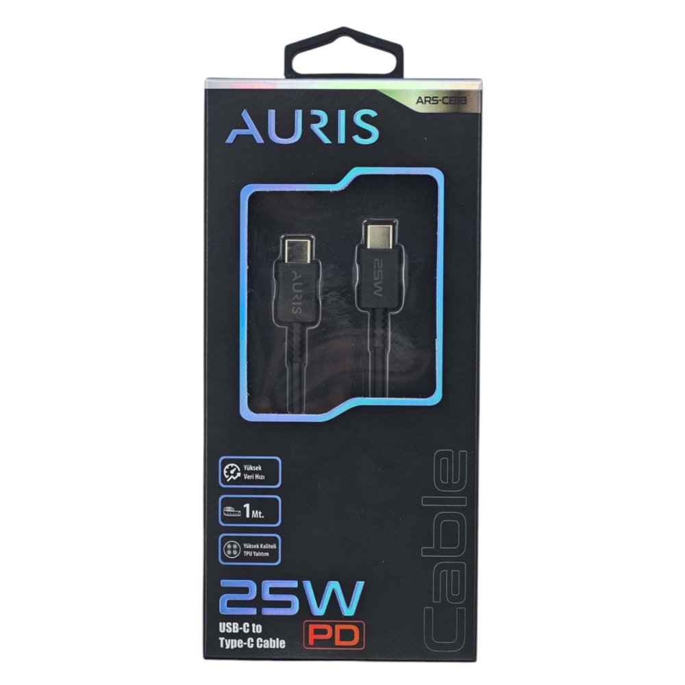 Auris Kablo 25W PD Type-C