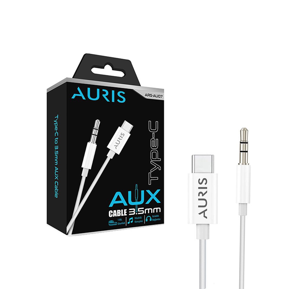Auris Kablo Type-C AUX Kibrit