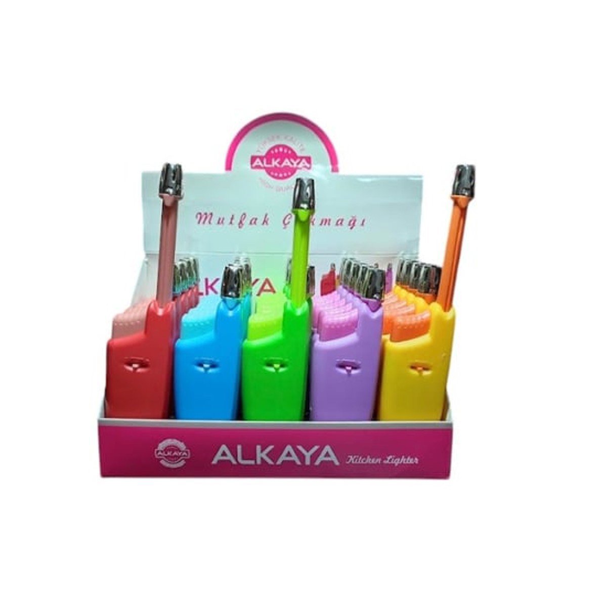 Alkaya Mutfak Çakmağı Desenli Kısa