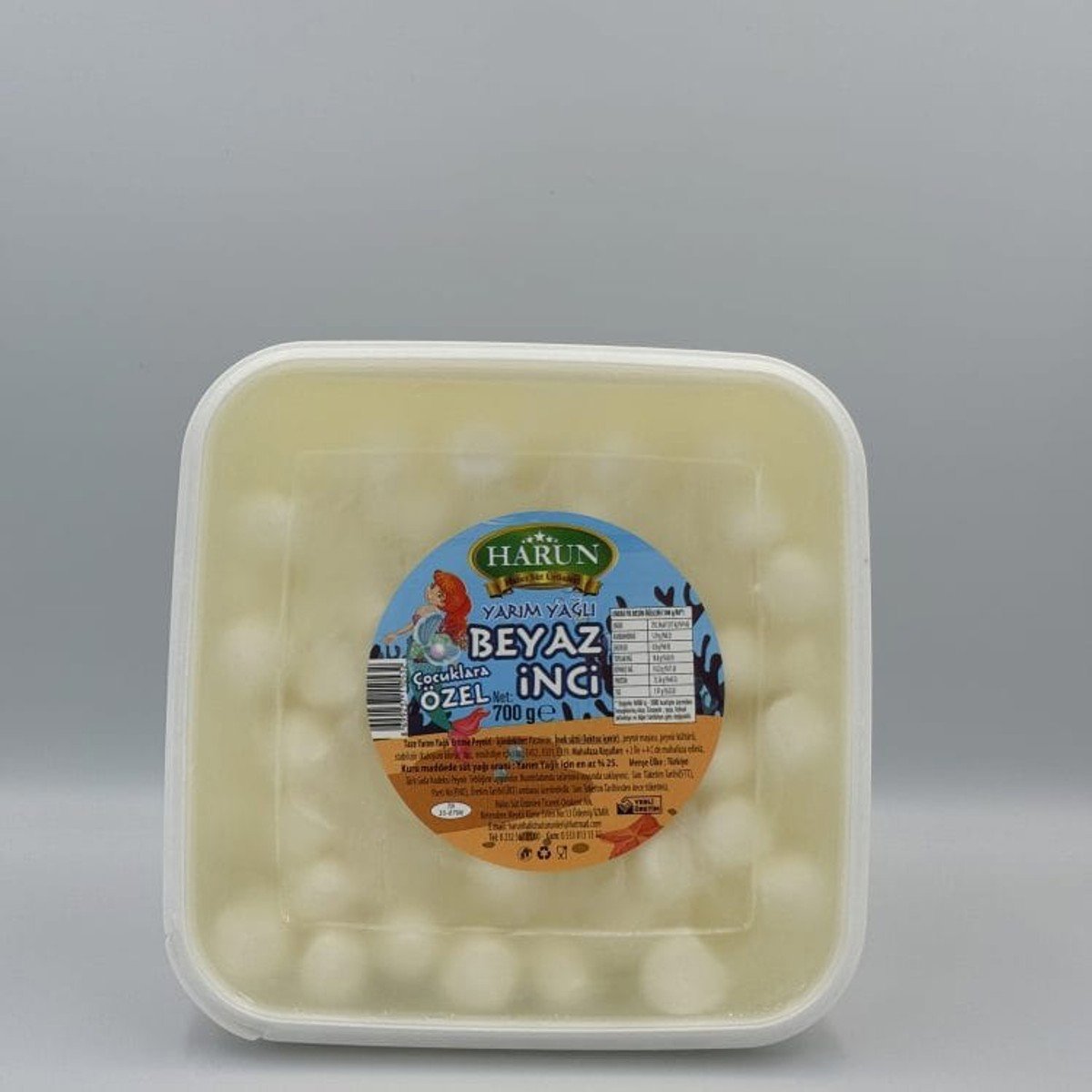 Harun Beyaz İnci Top Peynir 700g