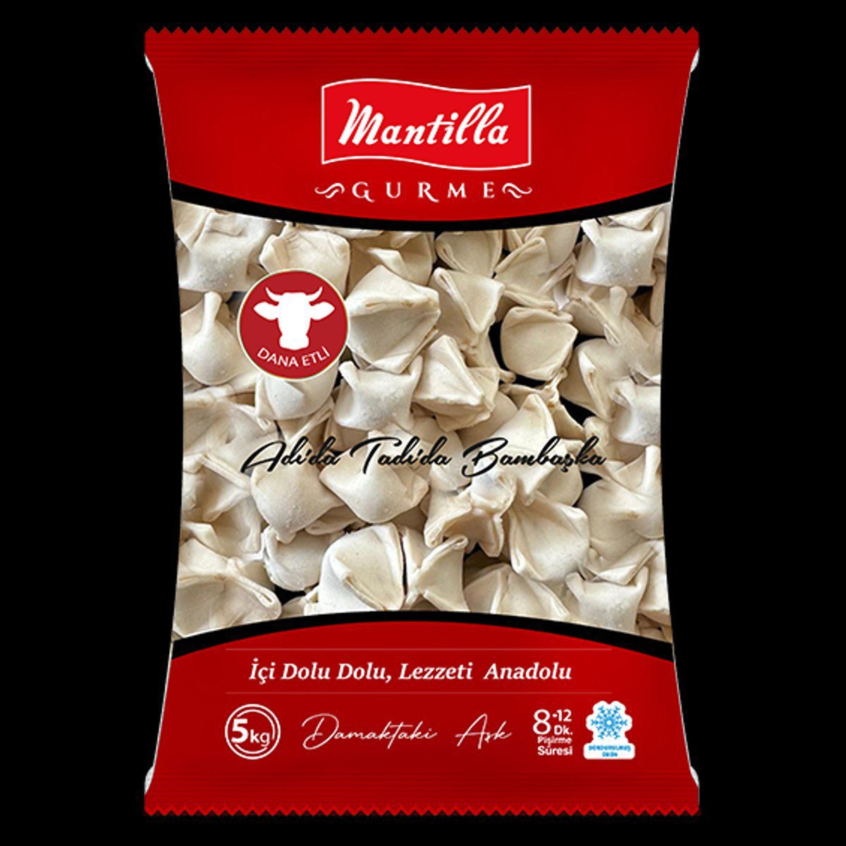 Mantilla Küçük Bohça Mantı 5kg