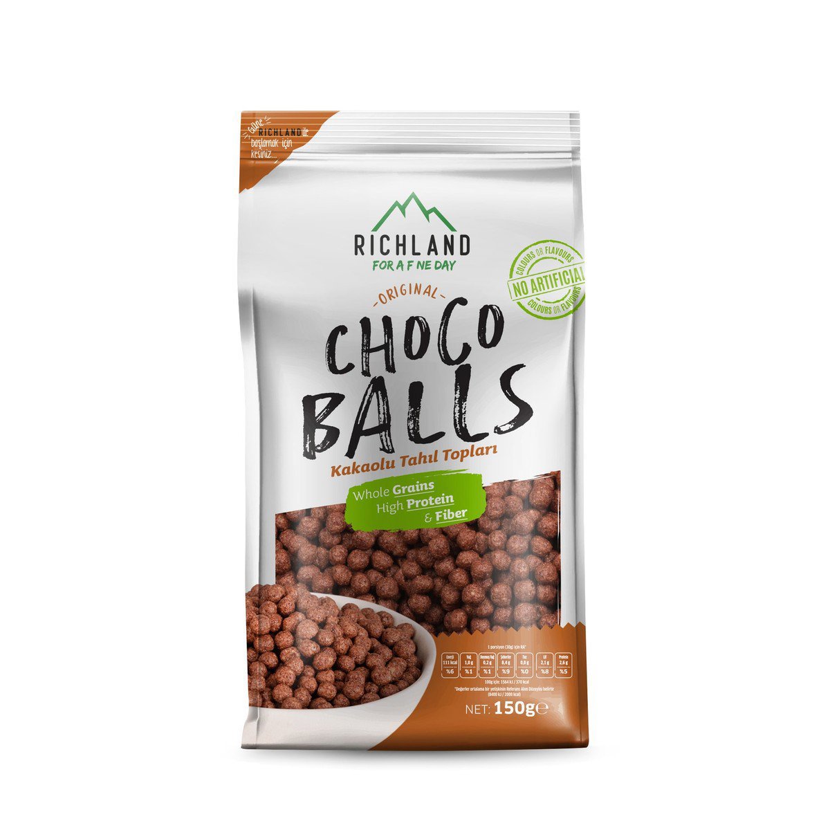 Richland Choco Balls (Kakaolu Tahıl Topları) 500g