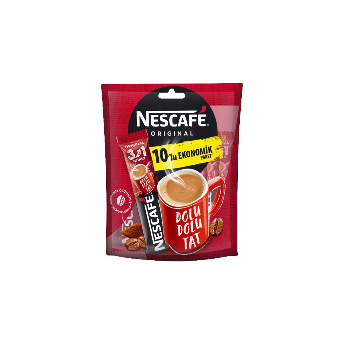 Nestle Nescafe 3'ü 1 Arada 10'lu