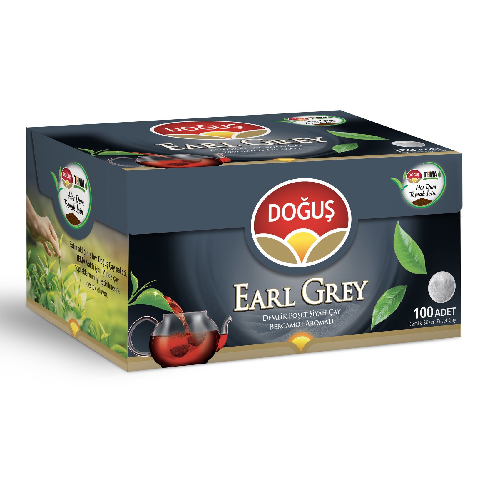 Doğuş Earl Grey Demlik Poşeti 100 Adet