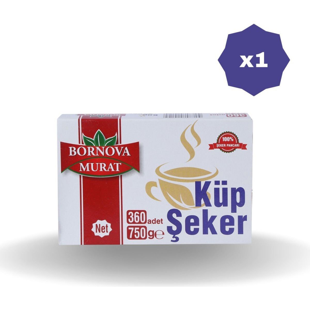 Bornova Murat Küp Şeker 750g