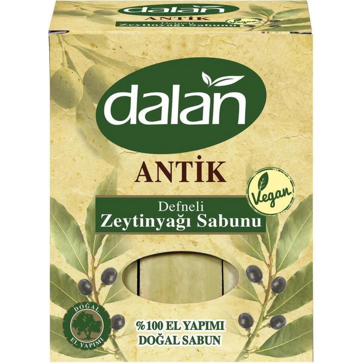 Dalan Antik Defneli Zeytinyağlı Yeşil Sabun 5x180gr