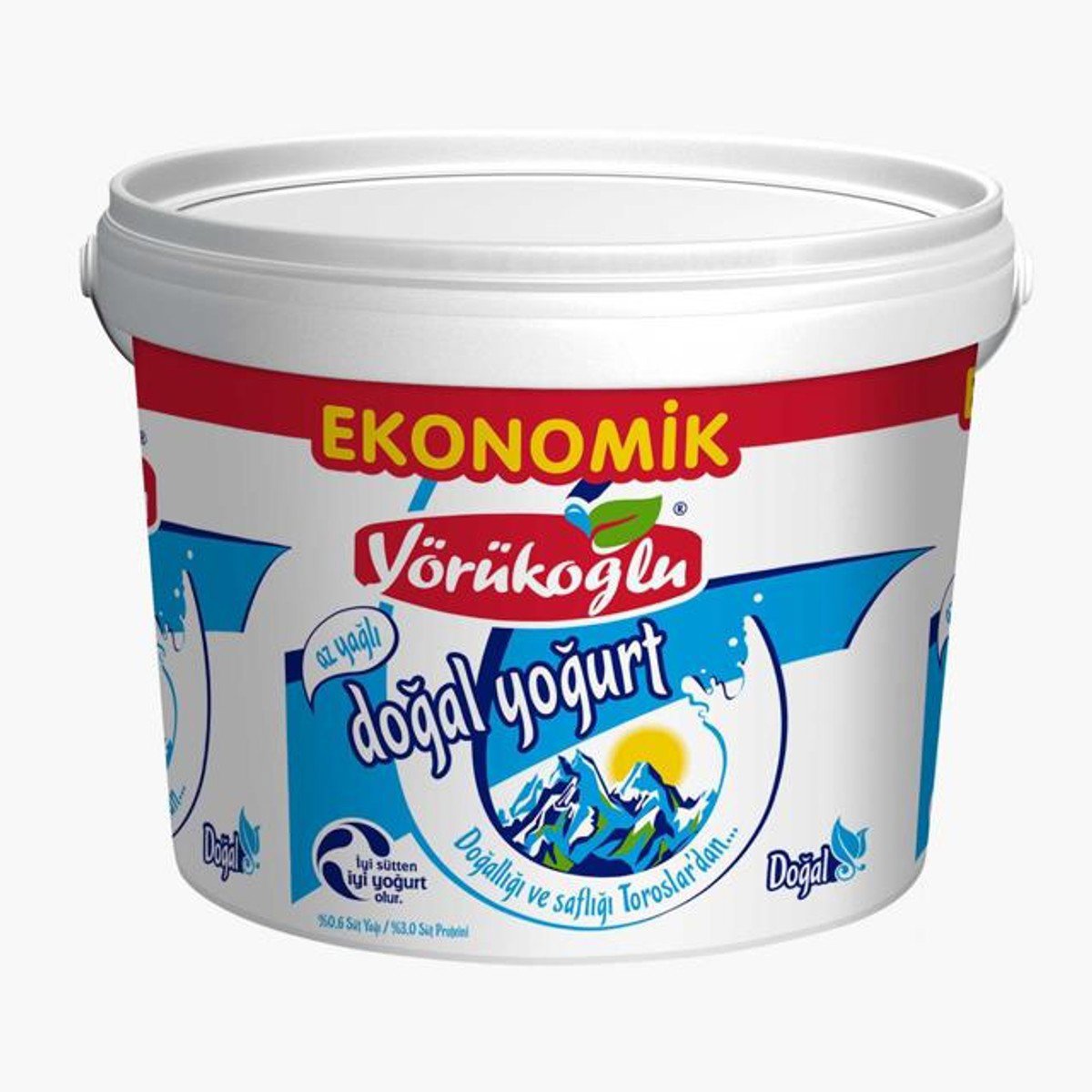 Yörükoğlu Yoğurt Az Yağlı 3kg