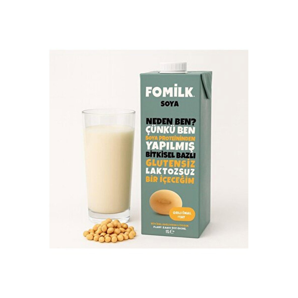 Fomilk Soya İçeceği 1L