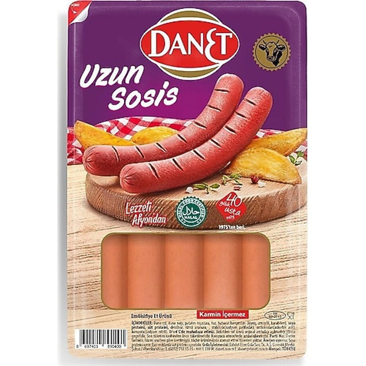 Danet Sosis Dana Uzun 250g