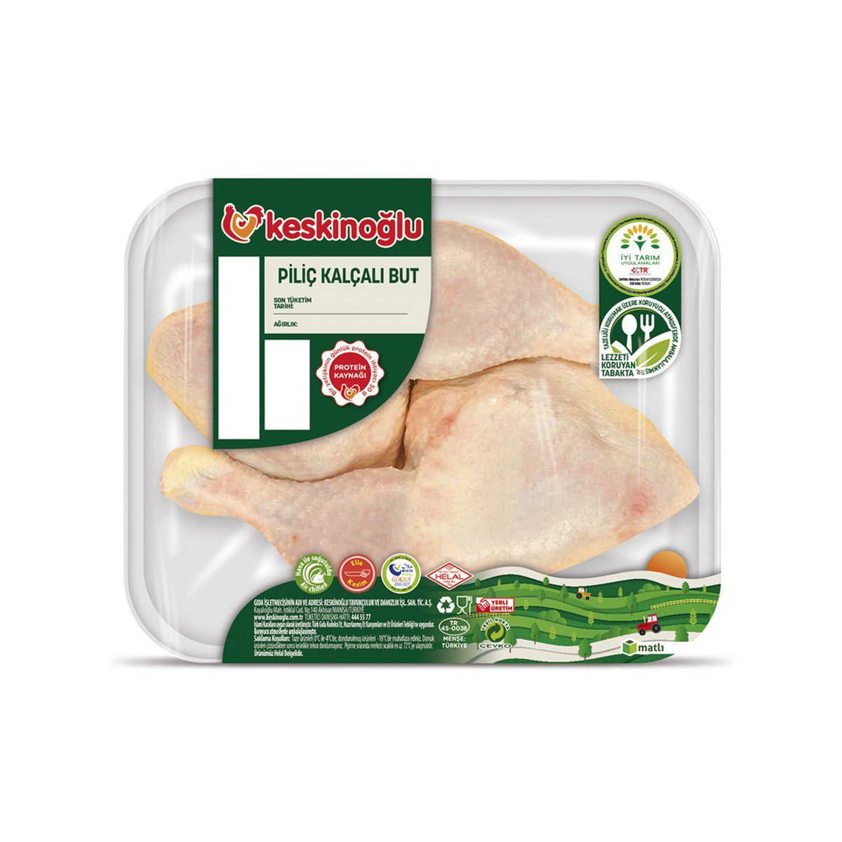 Keskinoğlu Tabaklı Kalçalı But kg