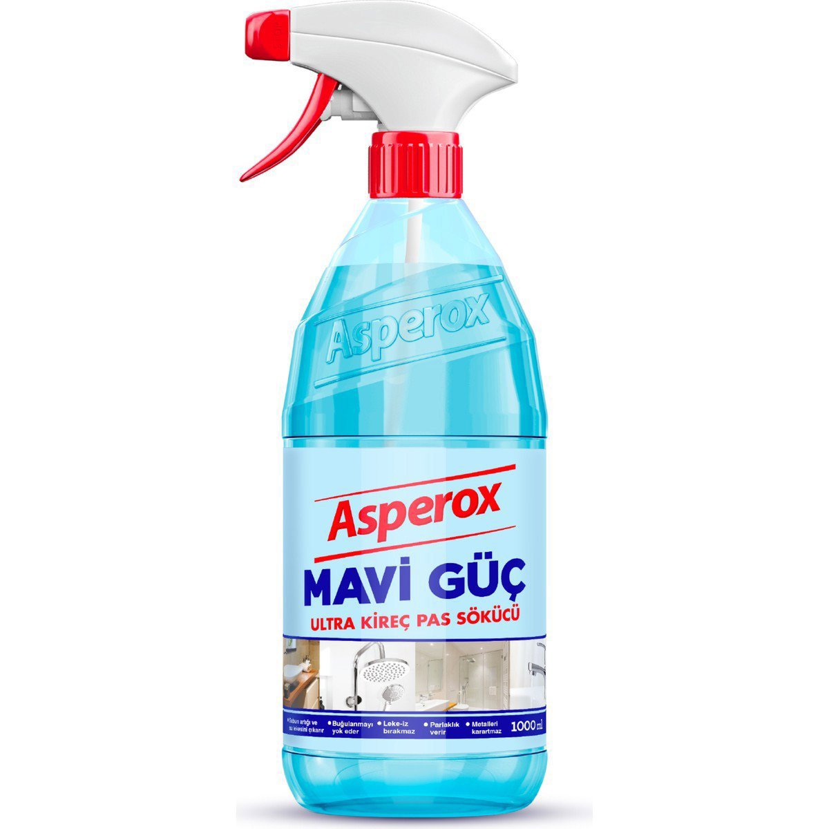 Asperox Mavi Güç Ultra Kireç ve Pas Sökücü 1Lt