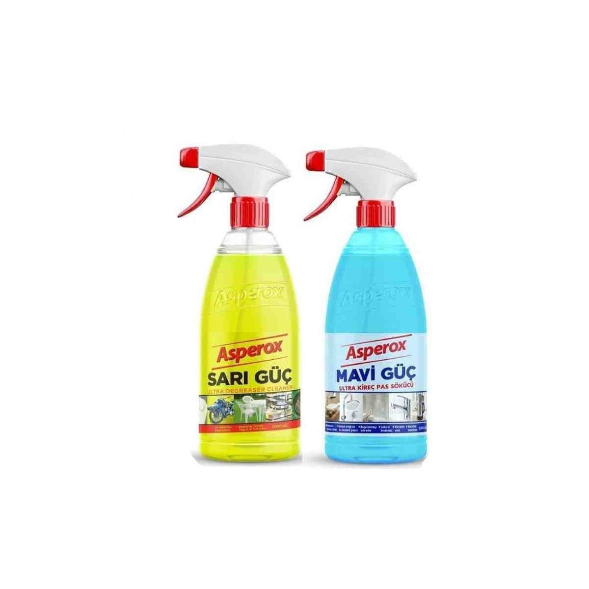 Asperox Sarı Güç 1000ml + Mavı Güç 1000ml