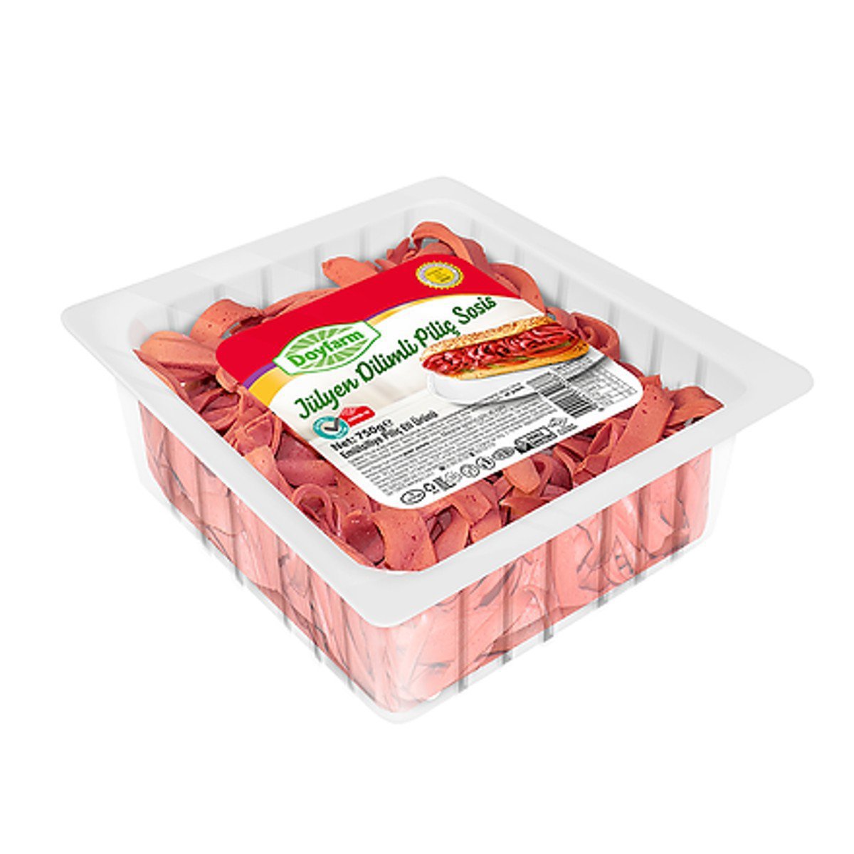 Doyfarm Sosis Dilimli Jülyen 750g (Doyfarm)