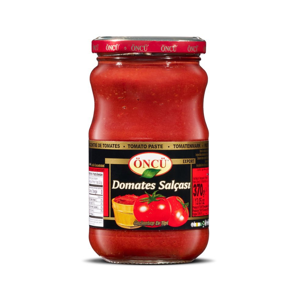 Öncü Domates Salçası Cam Kavanoz 370gr