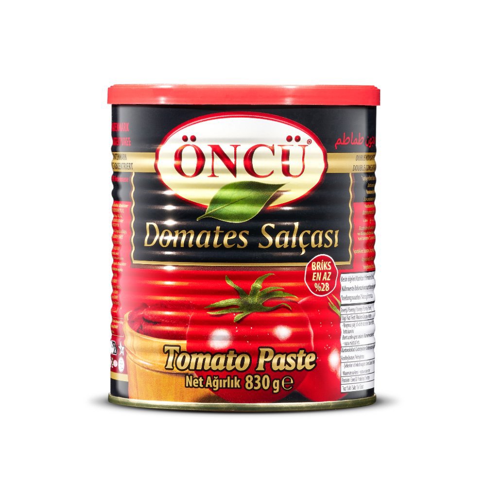 Öncü Domates Salçası Teneke Kutu 830gr
