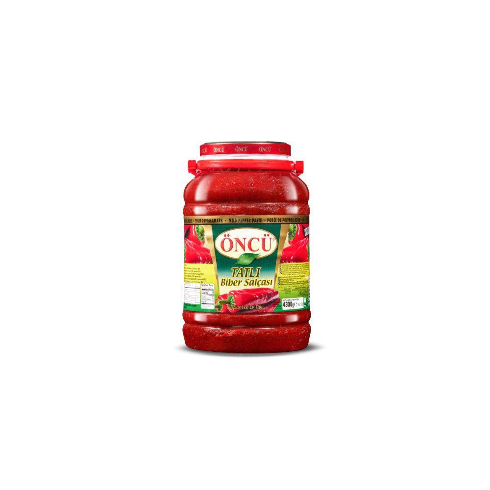 Öncü Tatlı Biber Salçası Pet 4300gr