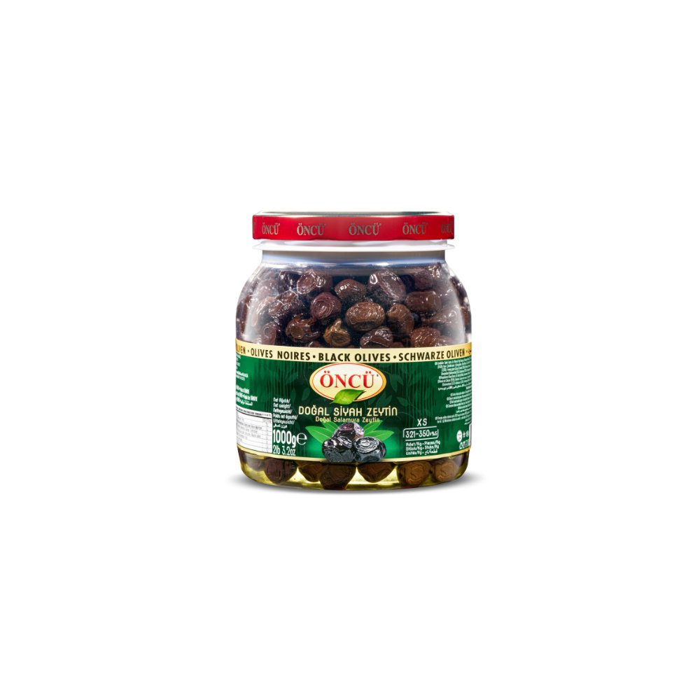 Öncü Siyah Zeytin 1kg (XS 321-350)