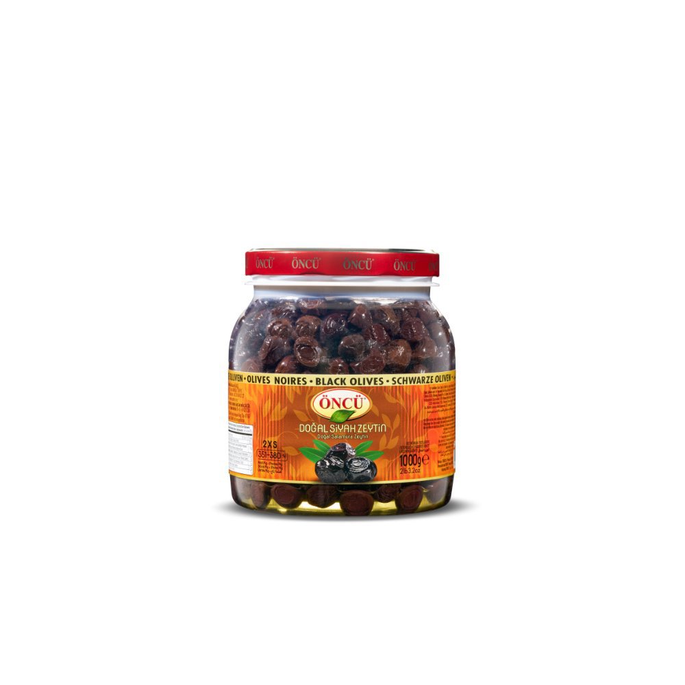 Öncü Siyah Zeytin 1kg (2XS 351-380)
