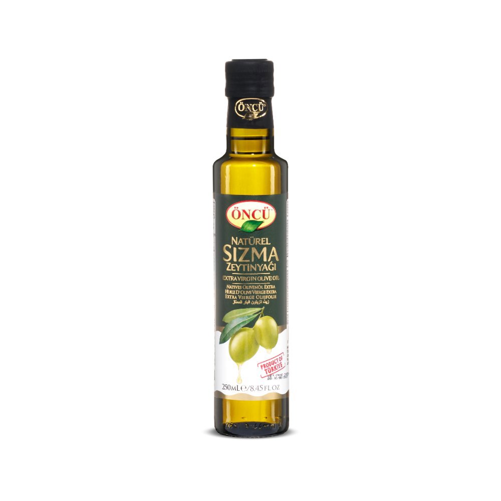 Öncü Naturel Sızma Zeytinyağı Cam Şişe 250ml