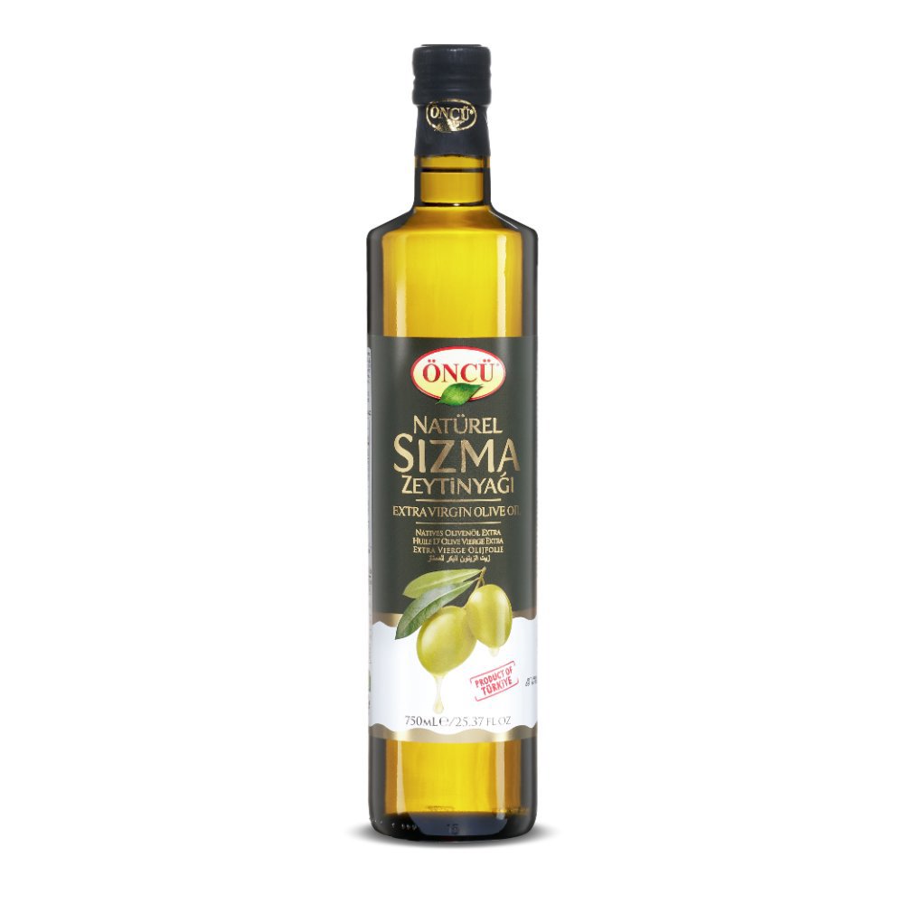 Öncü Naturel Sızma Zeytinyağı Cam Şişee 750ml