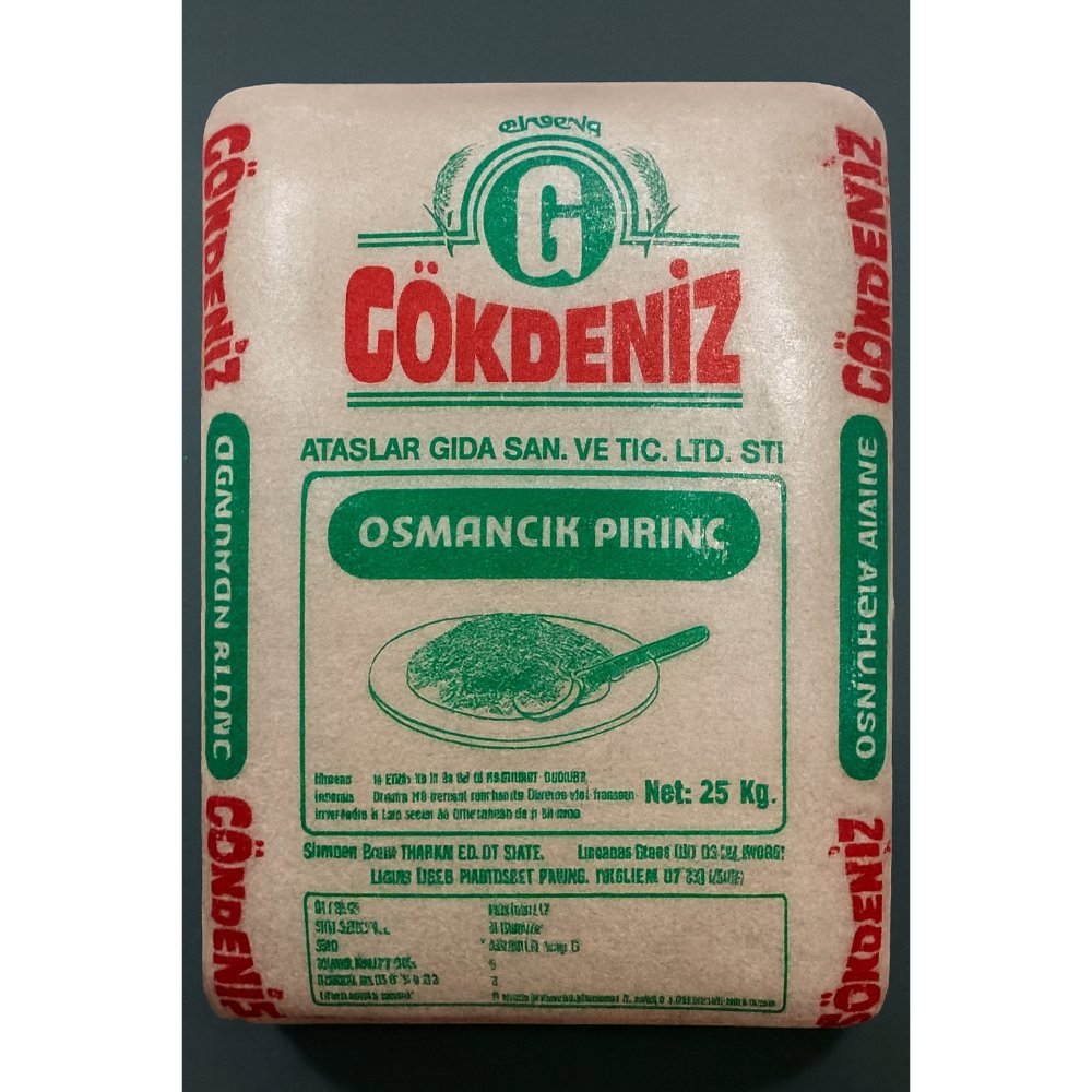 Gökdeniz Osmancık Pirinç - Yeşil 25kg