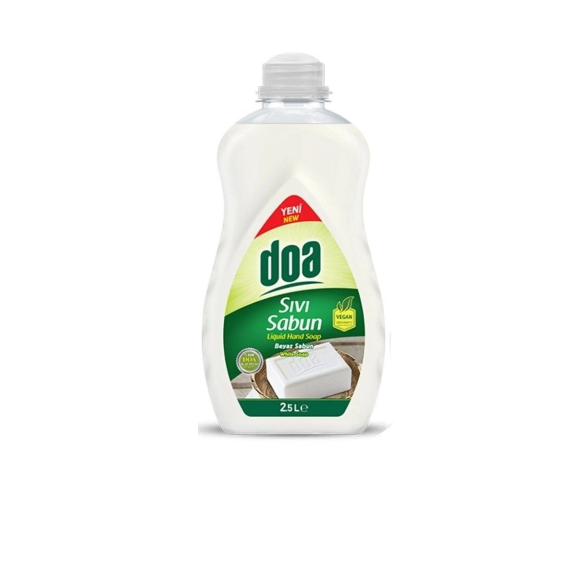 DOA Sıvı Sabun Beyaz Sabun 2500ml