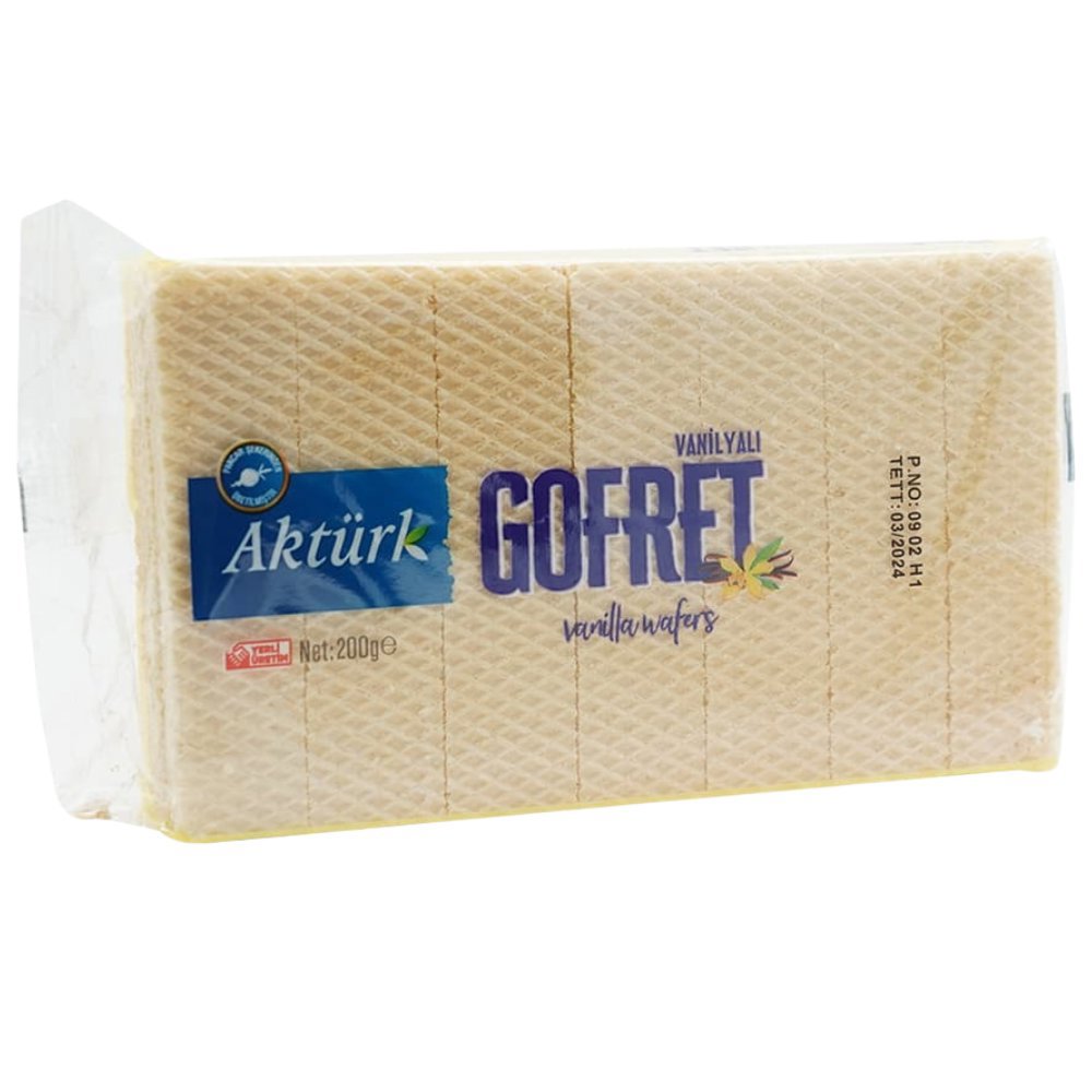 Aktürk Gofret Vanilya 200g