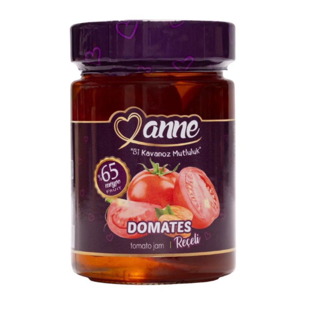 Anne Cam Kavanoz Domates Reçeli 400gr