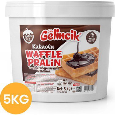 GELİNCİK KAKAOLU WAFFLE PRALİN 5kg
